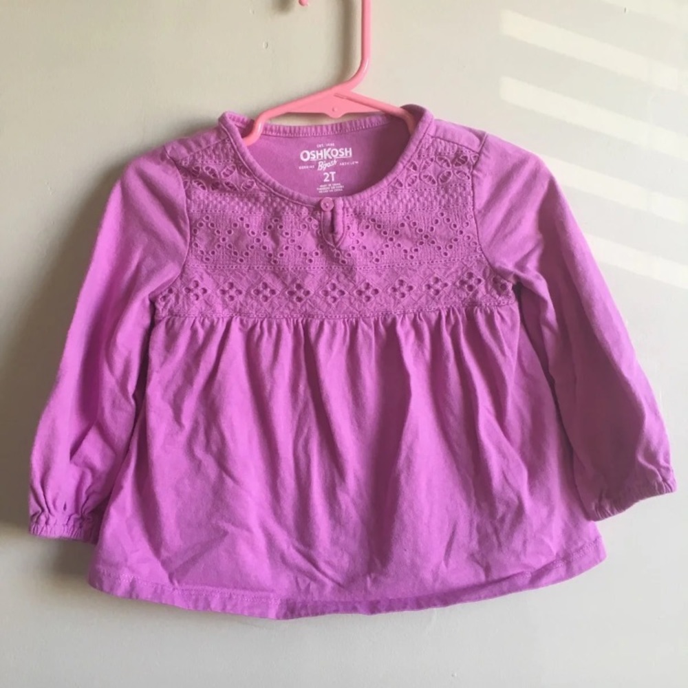 Carters Embroidered Top
